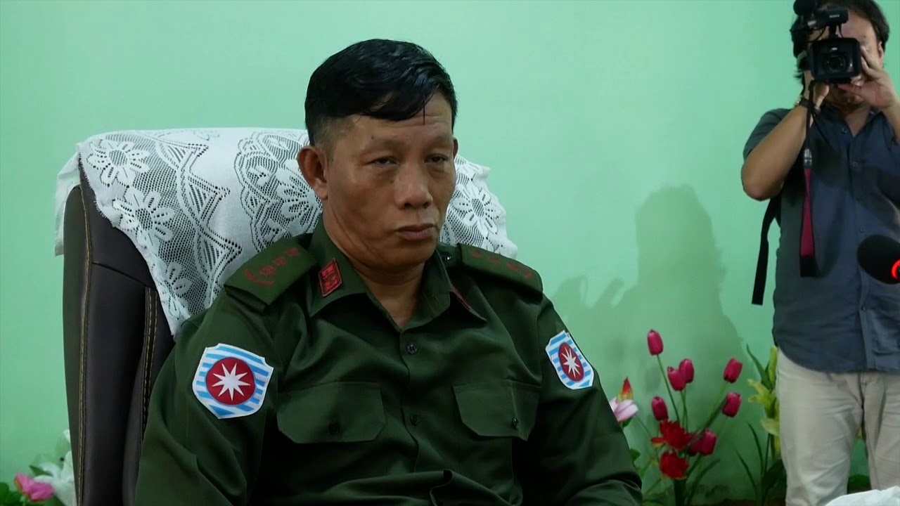 Myanmar Maungdaw Burning Village