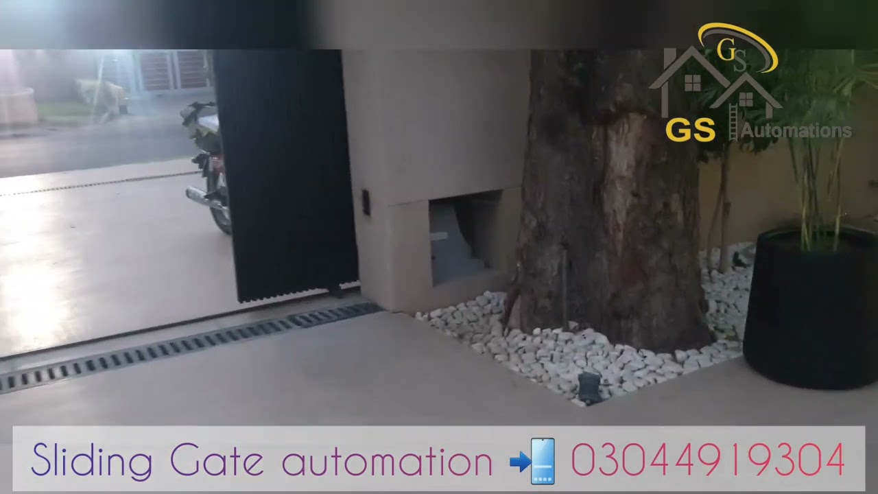 Sliding Gate automation(NICE RUN 2500) Installation lahore cantt