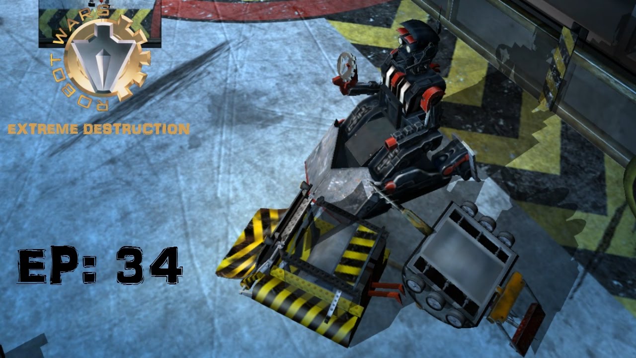 Refbot Rampage! Robot Wars Extreme Destruction #34