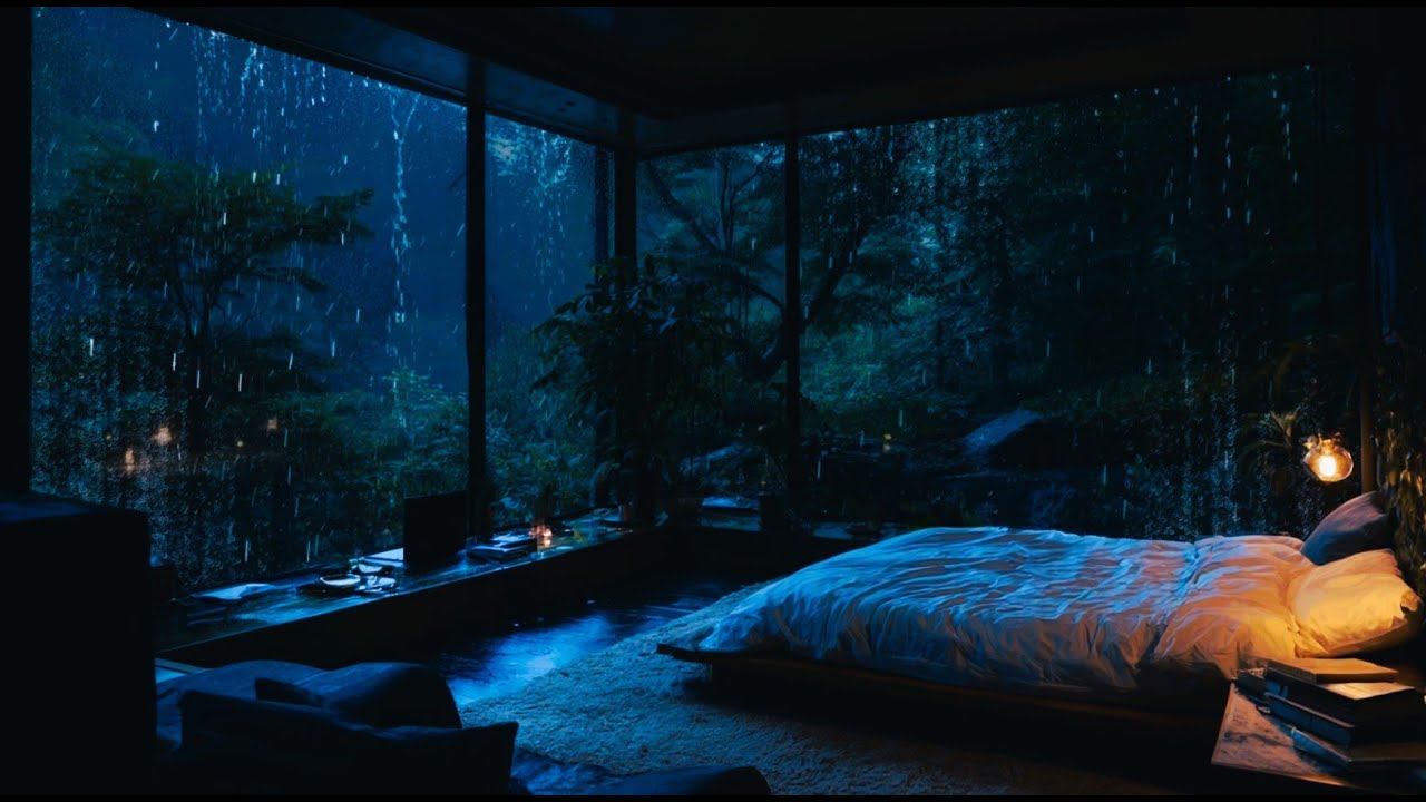Forest Rain Therapy: Cabin Ambience to Soothe Chronic Anxiety & Promote Sleep