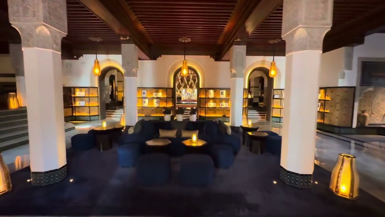 #Morocco 🇲🇦 #Marrakech Le Salon d’Honneur | hotel video tour.