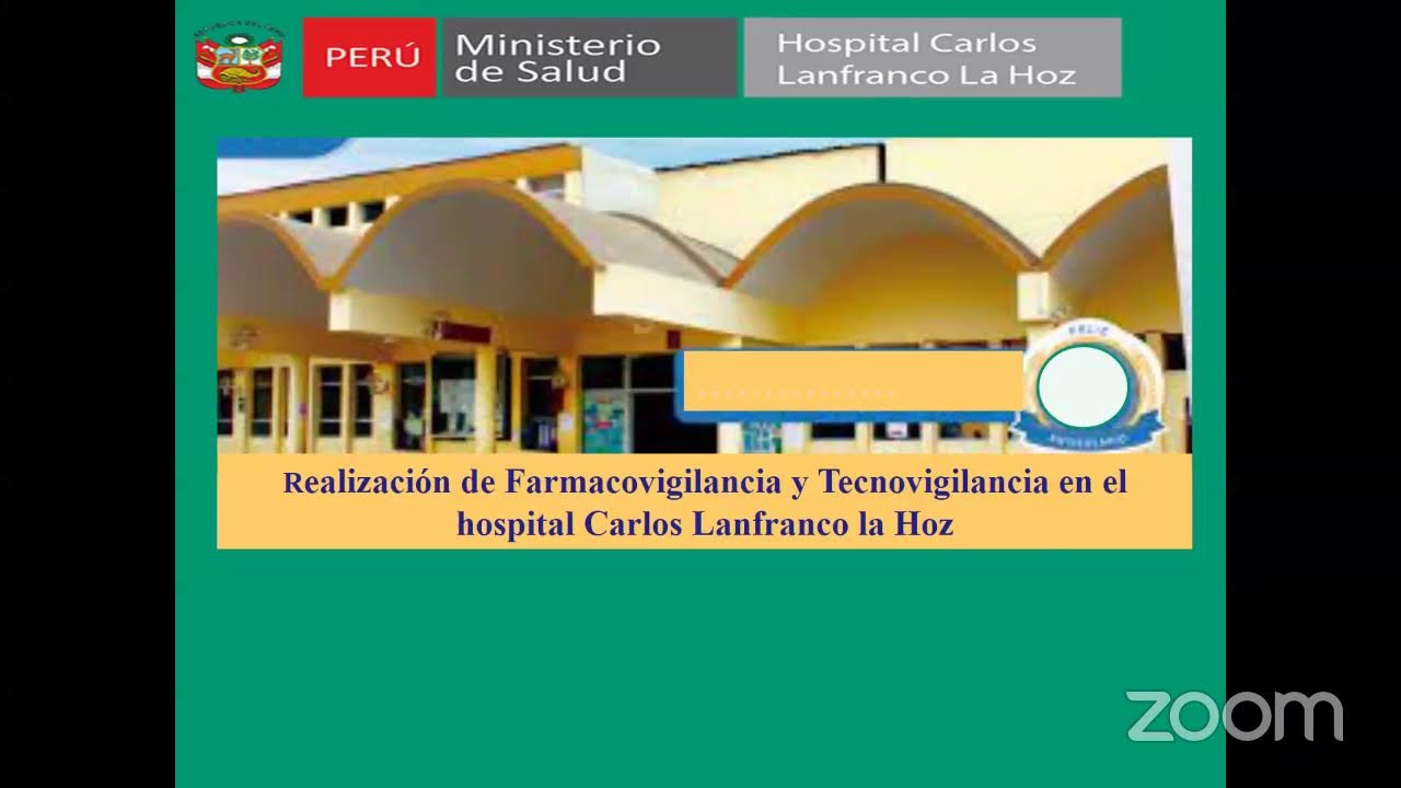 FARMACOVIGILANCIA Y TECNOVIGILANCIA EN EL HOSPITAL CARLOS LANFRANCO LA HOZ