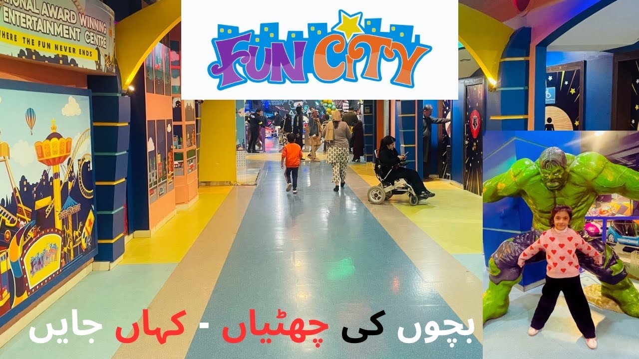 Fun city centaurus Islamabad / Play area for all ages