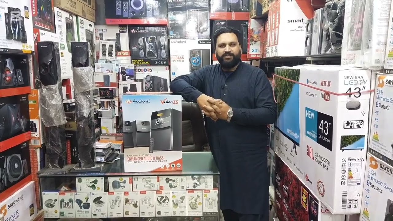 vision 35 wofar speaker ayyan traders Hall Road Lahore 03213965791