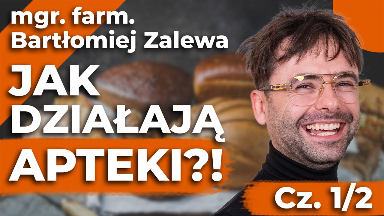 Zażywamy OGROMNE ilości LEK&Oacute;W! Dokąd zmierza FARMACJA?! &ndash; mgr. farm. Bartłomiej Zalewa cz.1
