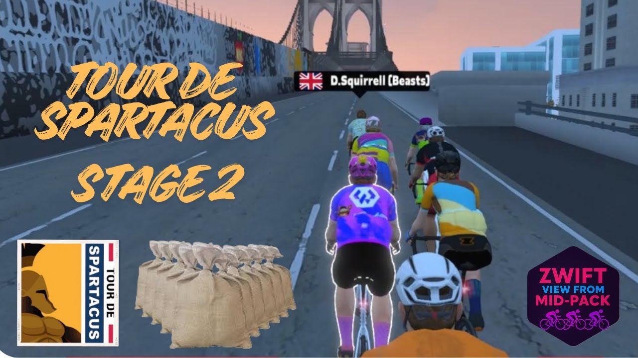 Good ol' Sandbaggin' in NYC. Tour de Spartacus Stages 2, 2, and 2.