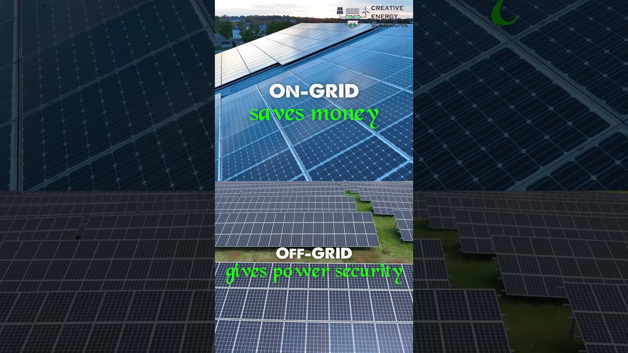 On-Grid vs Off-Grid Solar | Which One Should You Choose?