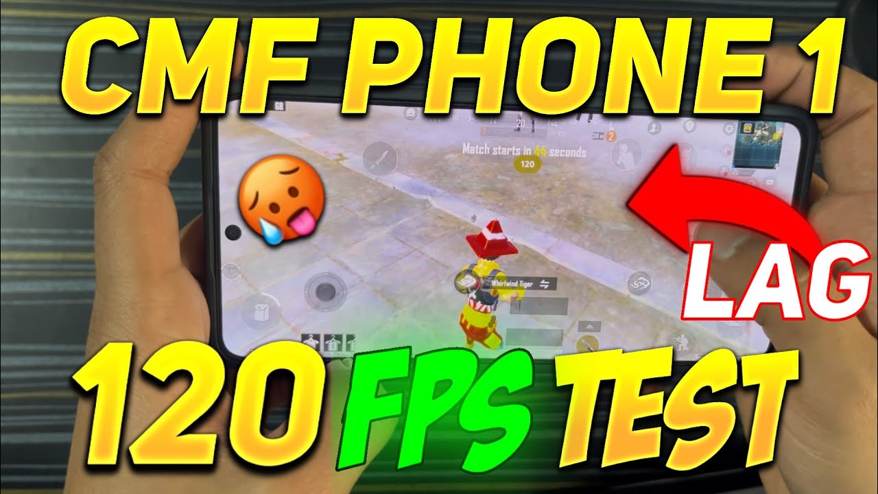 Cmf Phone 1 120 Fps Test Better Than Narzo 70 Turbo 😱‼️
