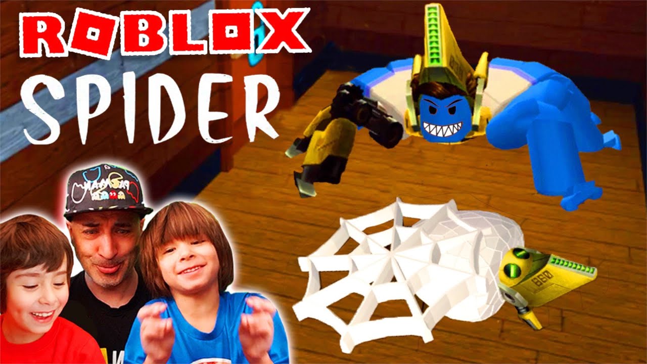 DANI es la ARAÑA y nos quiere atrapar!! Dani y Evan en ROBLOX SPIDER
