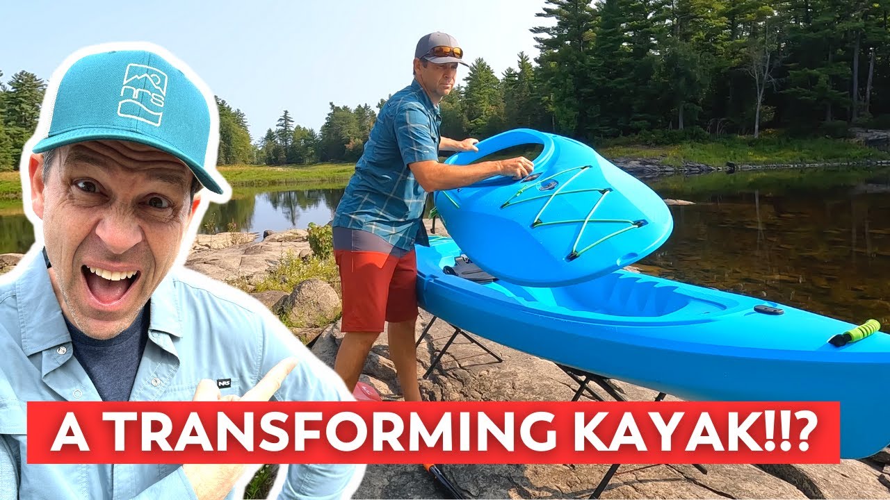 A Convertible Kayak??  |  This Kayak is a Sit-On-Top AND Sit-Inside!