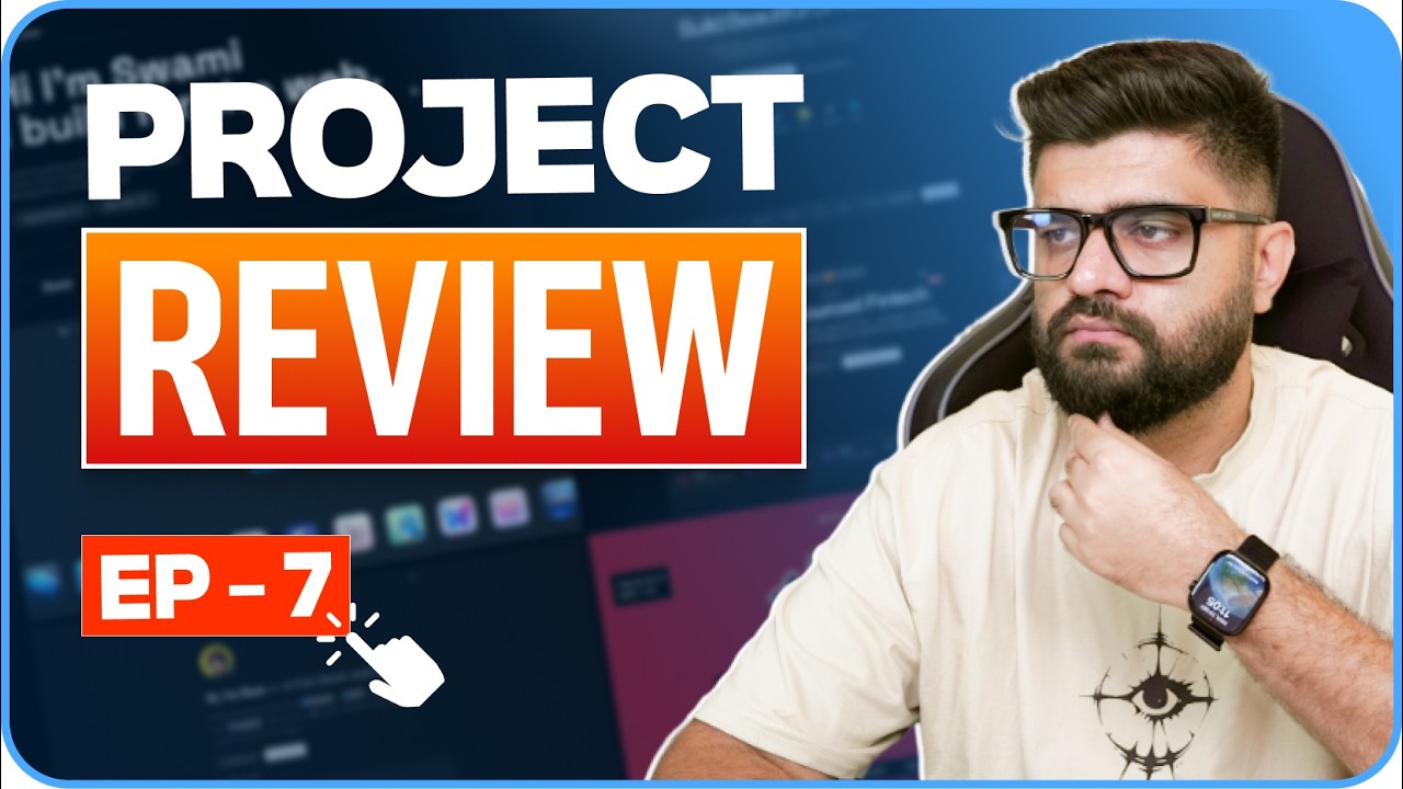 Reacting to Your Projects | Project Review | EP - 7 | Manu Arora