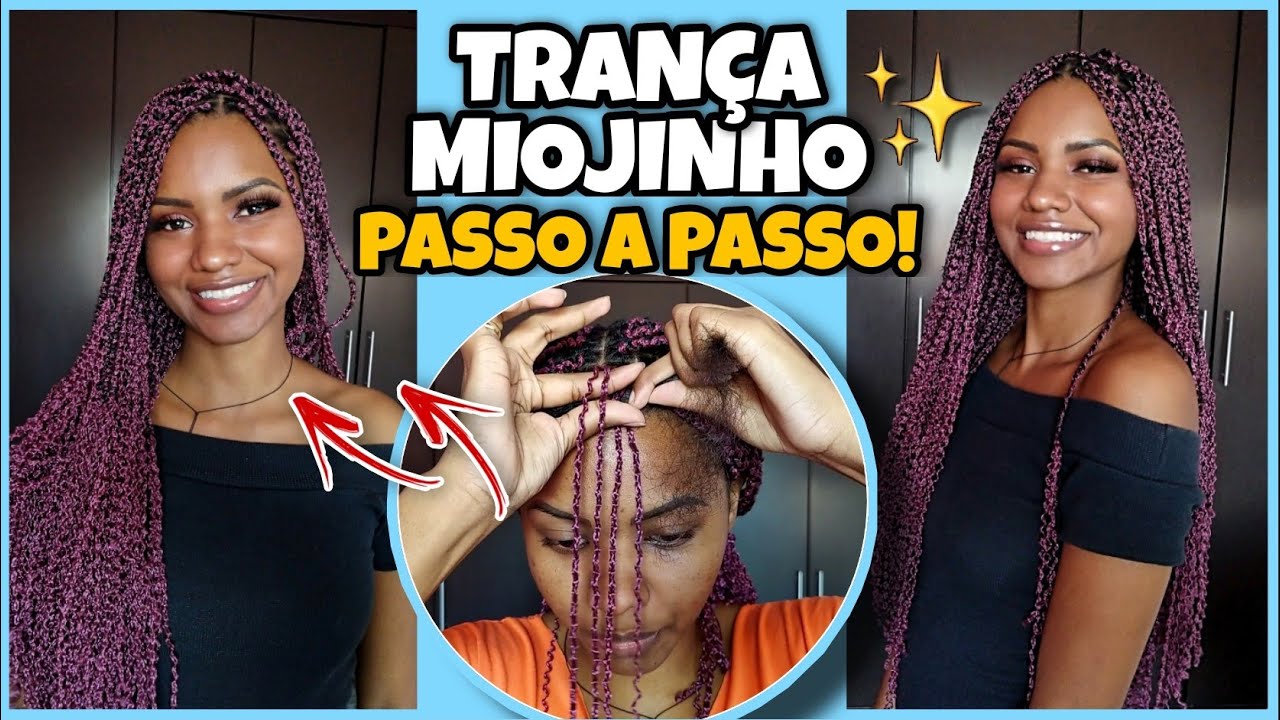 COMO FAZER TRANÇA MIOJINHO | TUTORIAL