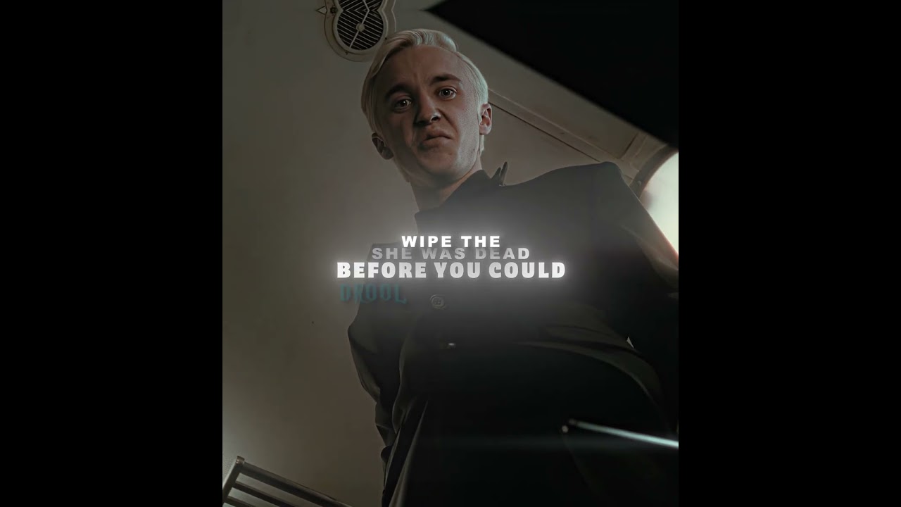 "The Nose Crack💀" - Draco Malfoy Edit || FENOMENAL (Slowed & Reverb)