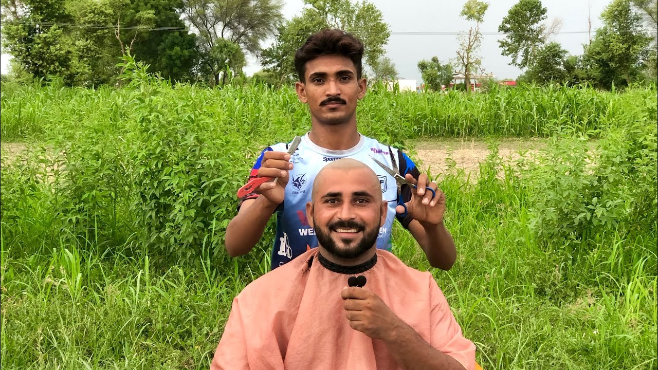 ASMR Full Sleep Shaving & Head Shaving With Barber Young Man ( ASMR Mushi)