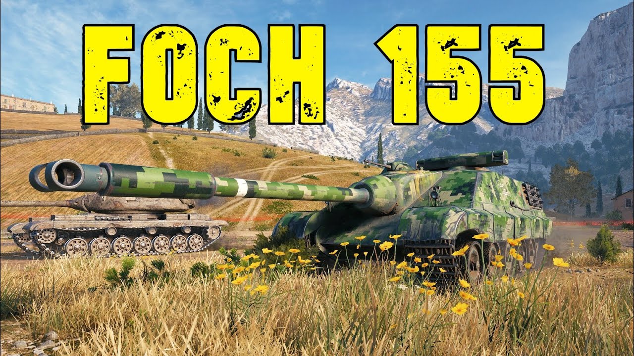World of Tanks AMX 50 Foch (155) - 3 Kills 10K Damage