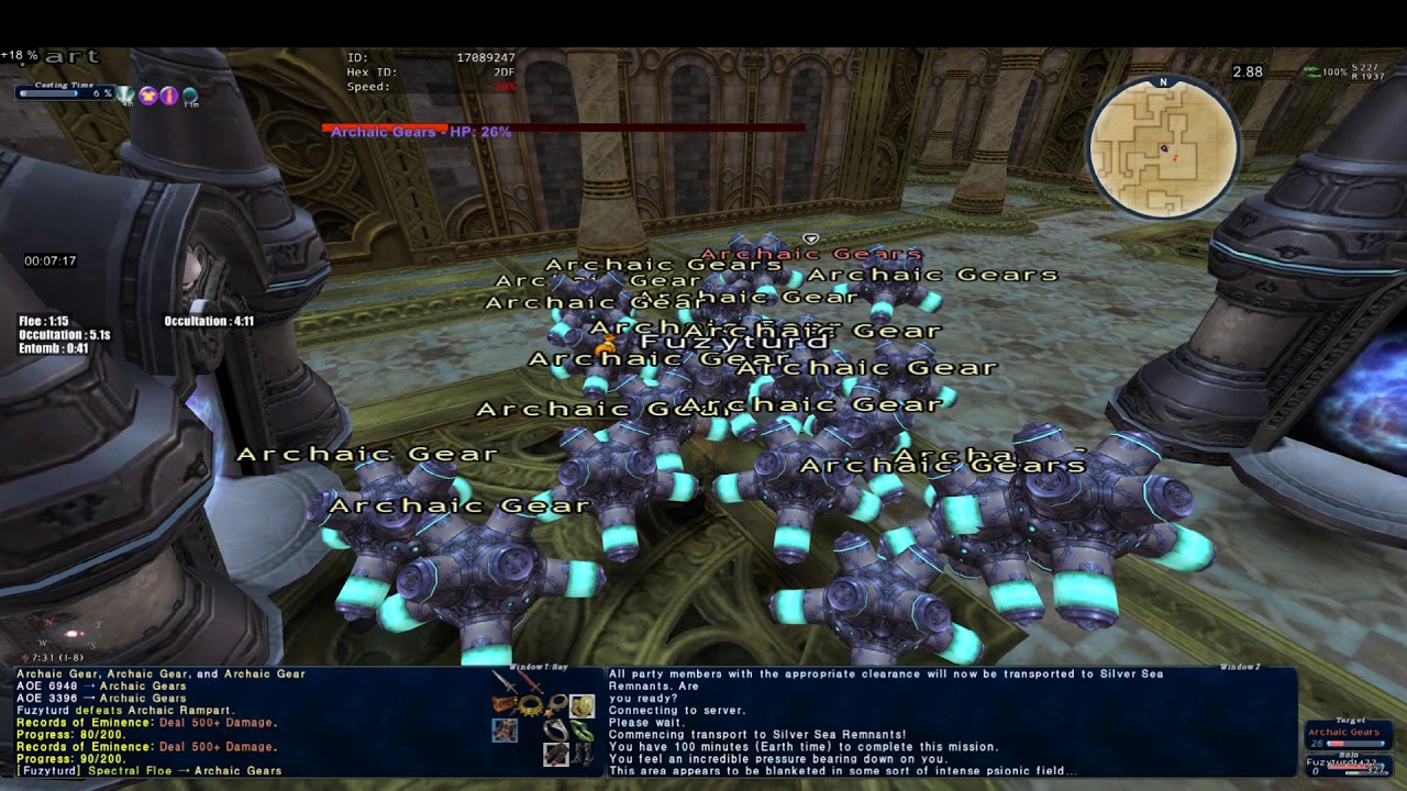 FFXI SALVAGE II FAST CLEAR (12m45s) - 100+ ALEX/RUN
