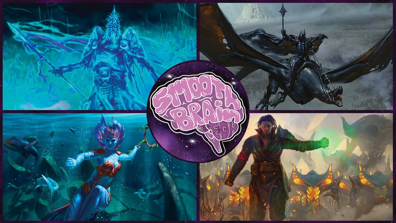 King of the Oathbreakers vs Lord of the Nazgûl vs Kiora vs Mishra | EDH Gameplay | Smooth Brain EDH