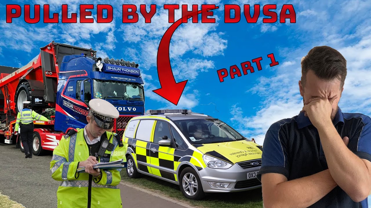 I Got Pulled By The DVSA and The Police! Part 1 of 2