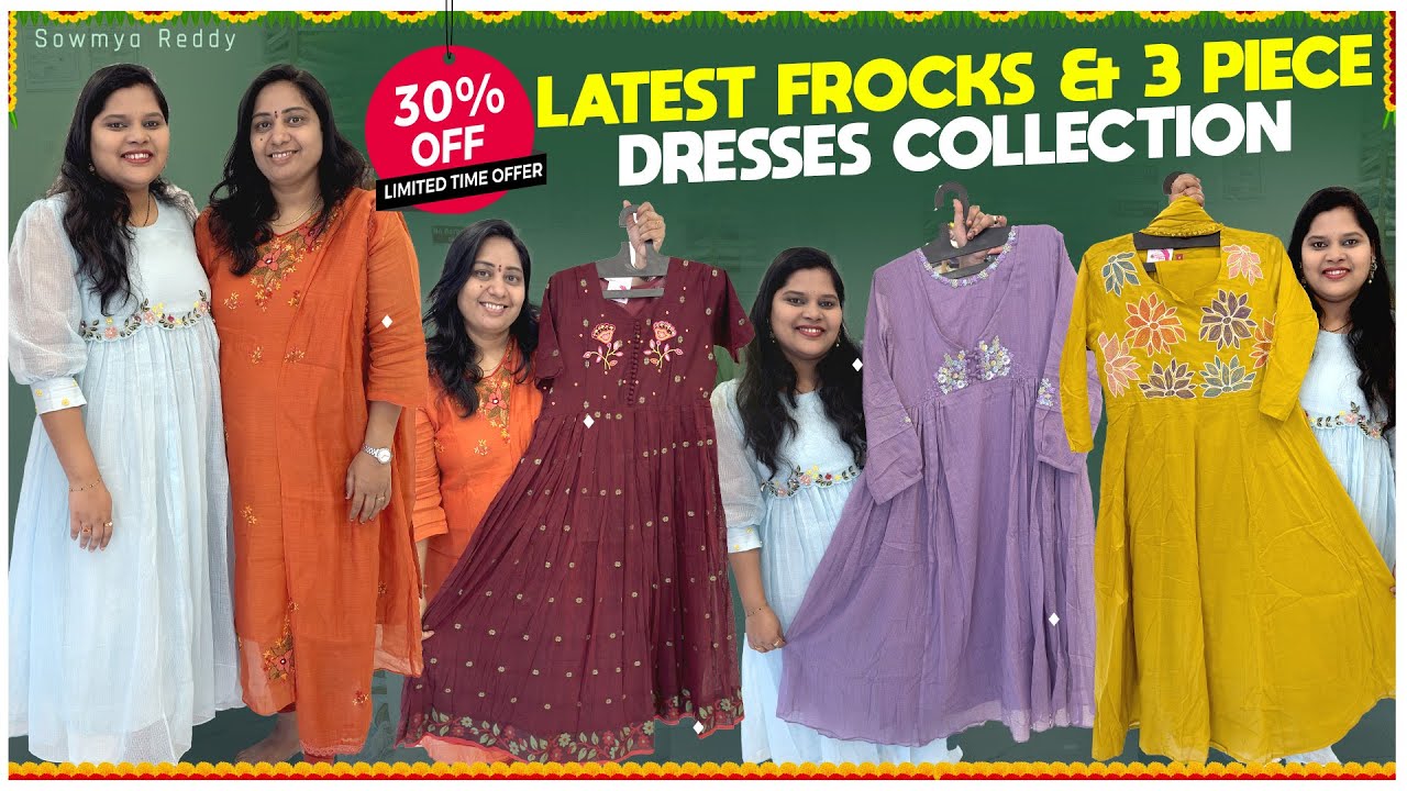 👗✨ Explore the Latest Frocks & 3 Piece Dresses Collection for 2025! ✨👗