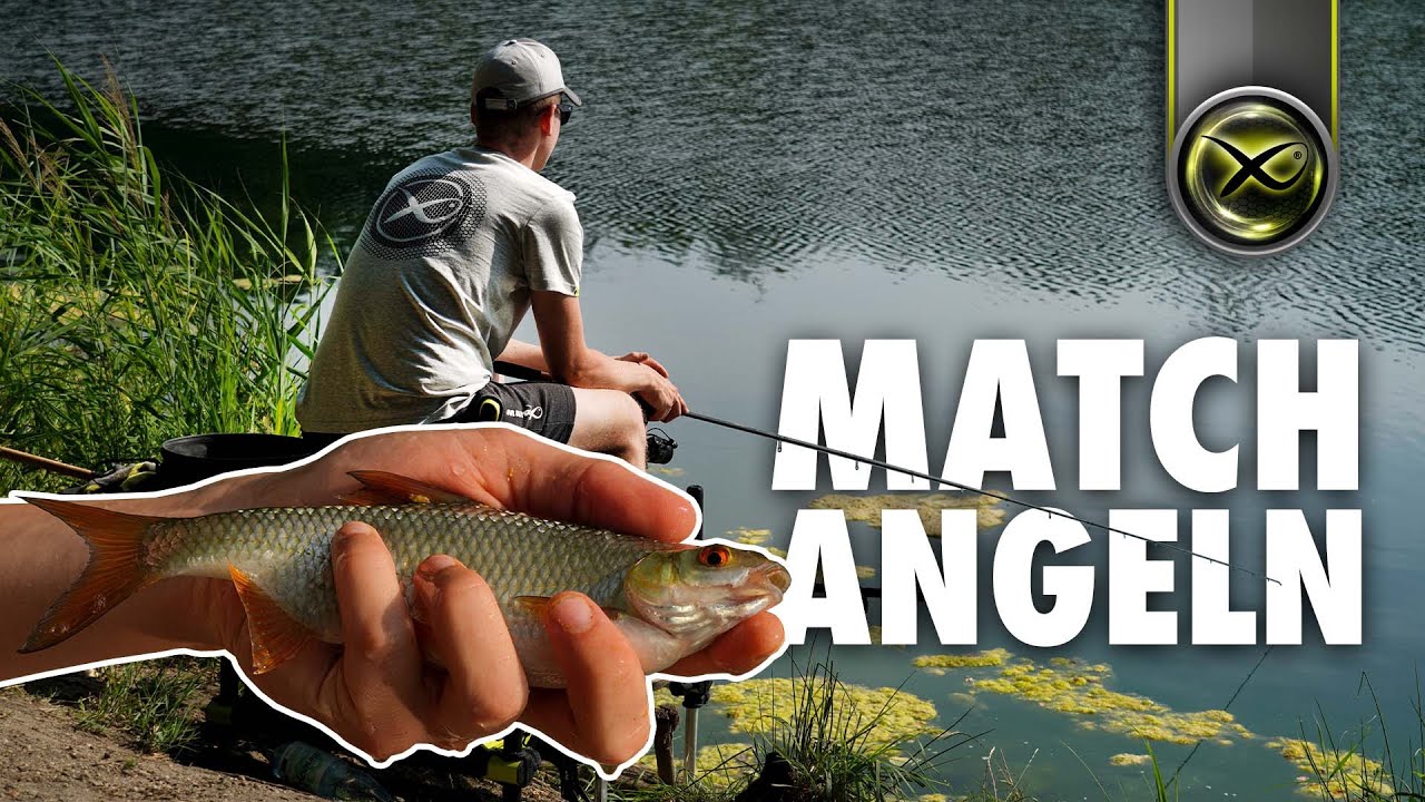 Matchangeln im tiefen See