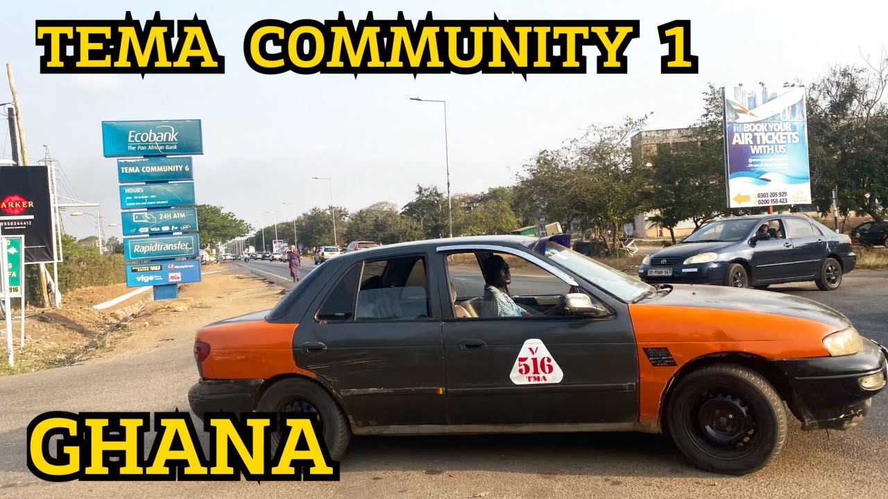 TEMA Community 1, How Community 1. What This Community Look Like | Ghana Travel Vlog