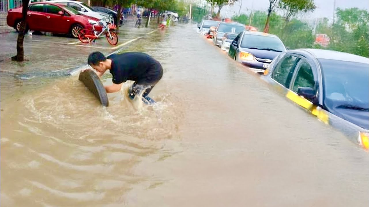 Unclogging a Flooded Street Drain What You Need to Know