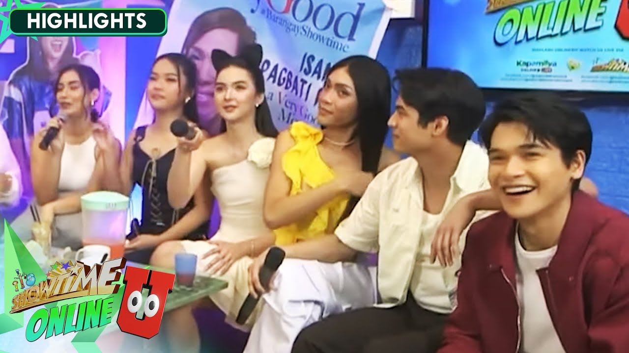 Chikahan with Kai, Rain, Jas, Vince, Esnyr, and Emilio | Showtime Online U