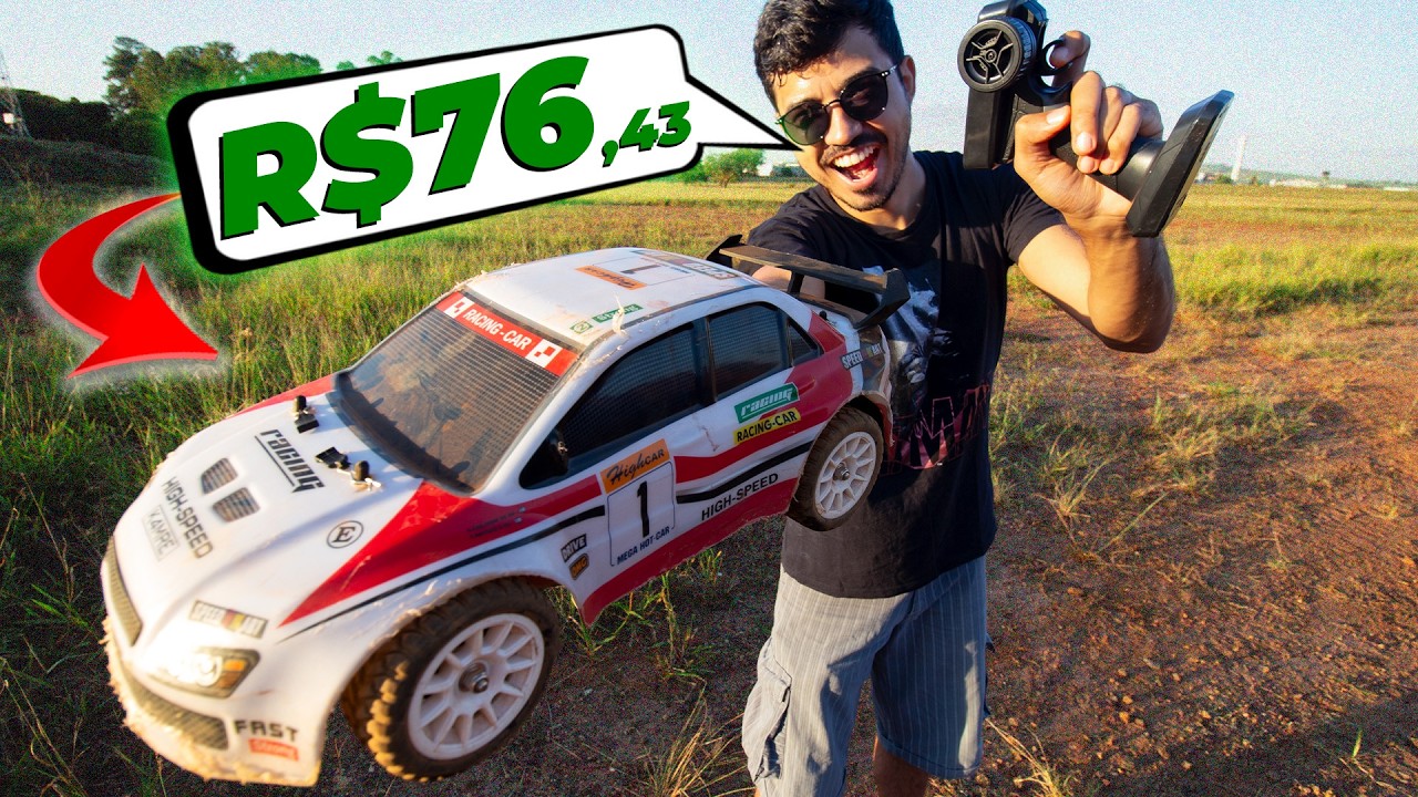 ANIMAL! Modifiquei meu Carro de Controle Remoto de Rally com PEÇAS de METAL | RC Car SY1201