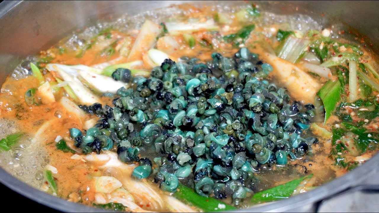 외할머니표 경상도식 올갱이해장국 / 다슬기국 . 고디탕 .  꼴부리국 맛있게 끓이기
