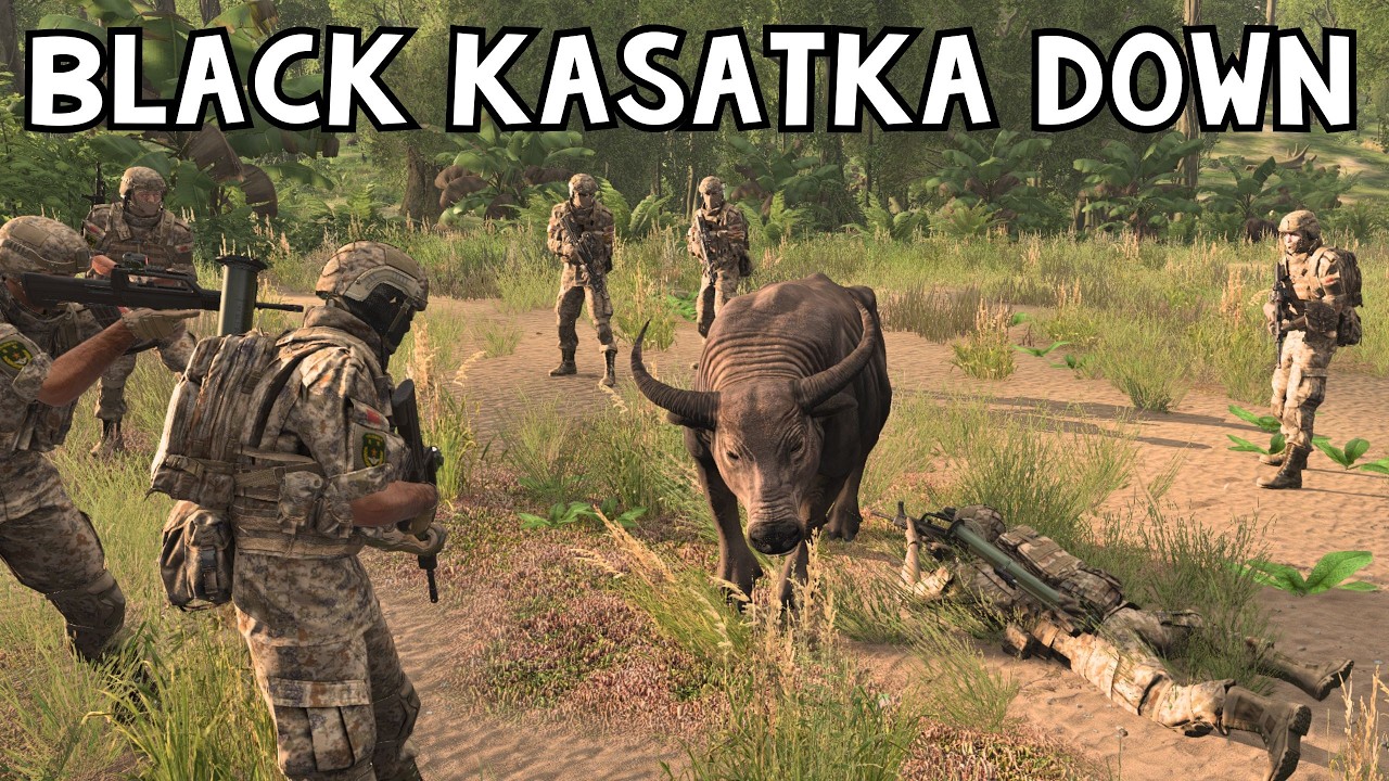 Black Kasatka Down | ARMA 3 (PLA Zeus Mission)