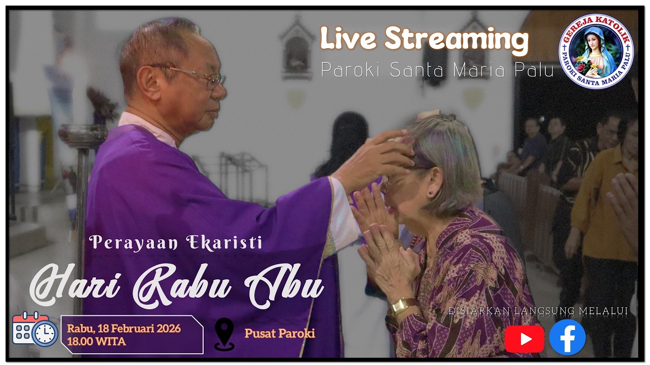 Misa Hari Rabu Abu | 18 Februari 2026
