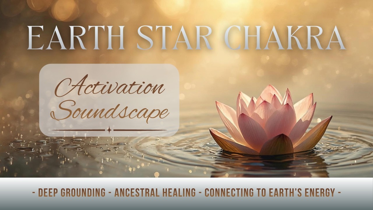 Earth Star Chakra Activation | Meditation Music | Inner Peace Relaxation Music with Binaural Beats