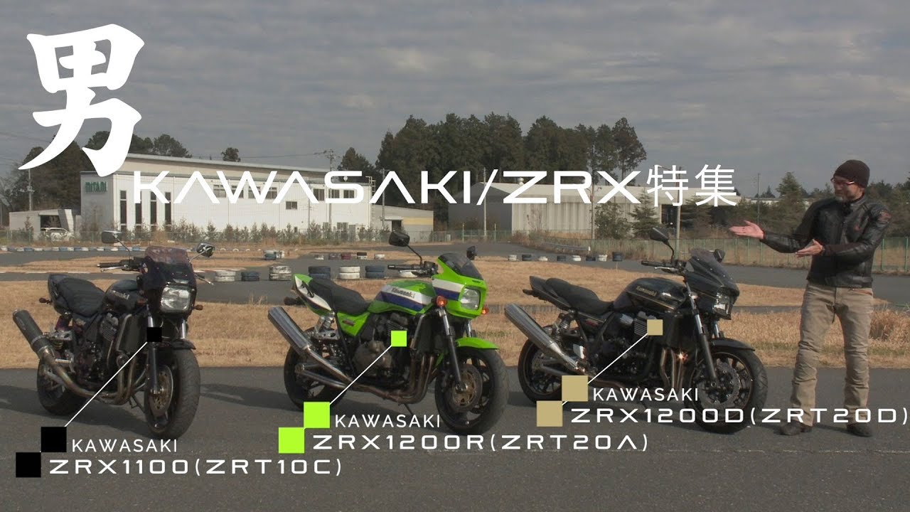 【カワサキ ZRXシリーズ 試乗インプレ】 バイク王TV ～ZRX1100・ZRX1200R・ZRX1200DAEG～