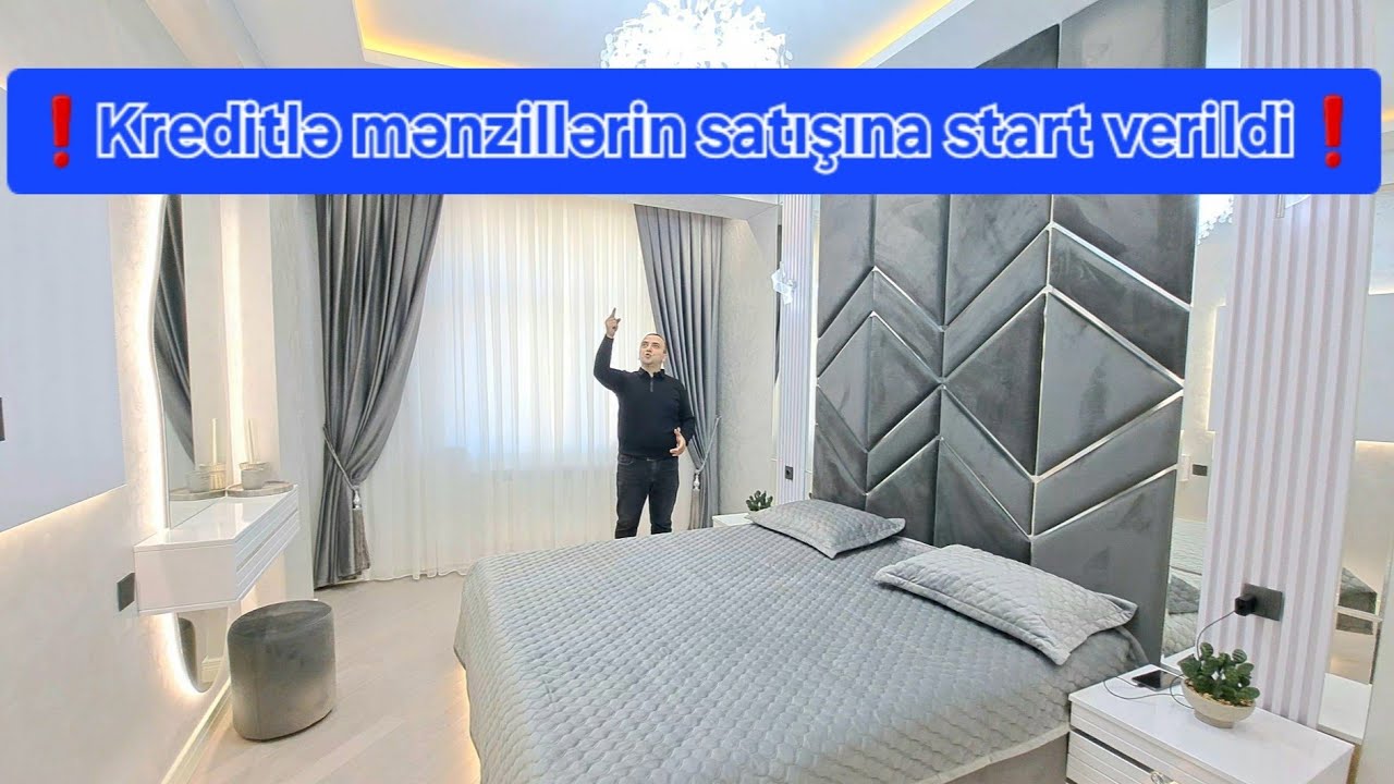 Bakıda ❗ KREDİTLƏ ❗ mənzillərin satışına start verildi .Əlaqə nömrəsi 📞077-546-96-96 Əşrəf bəy