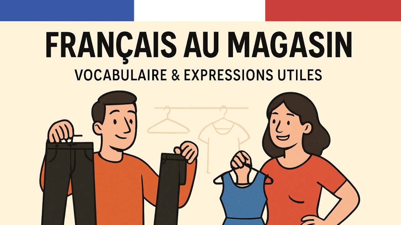 Apprendre le Français Podcast: Parler Français au Magasin de Vêtements | Conversation en Français