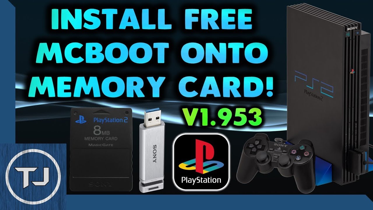 Установите бесплатный McBoot на карту памяти PS2! (Версия 1.953) 2018!