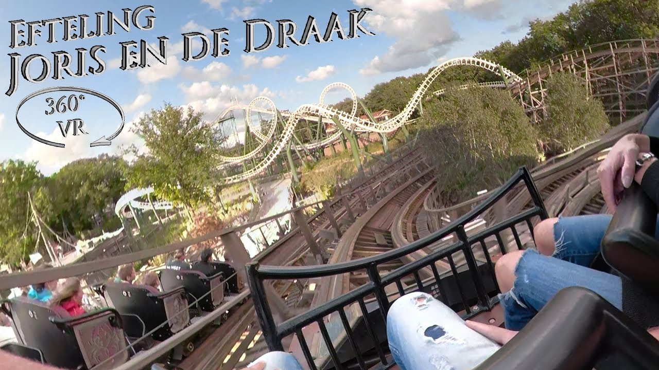 Efteling Joris en de Draak (Blue) 360 VR POV Onride