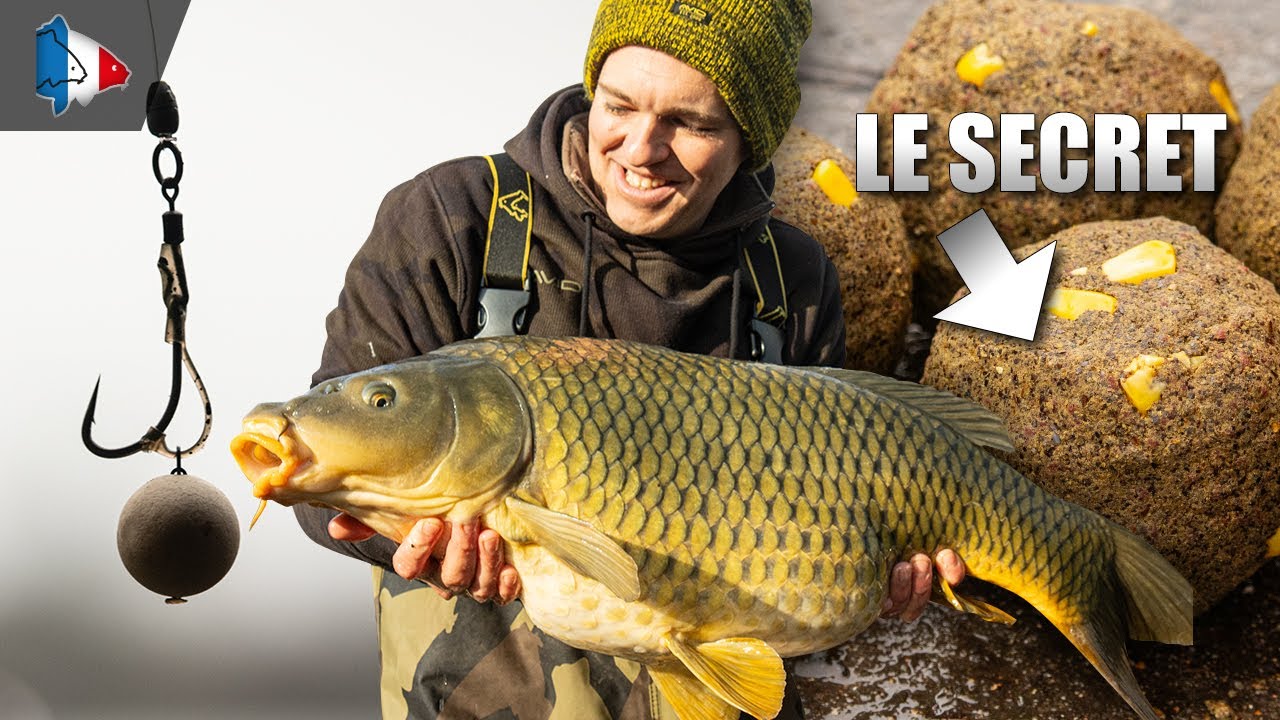 PÊCHE À LA FARINE - 24 heures / 3 carpes / 2 cannes / 1 amorce