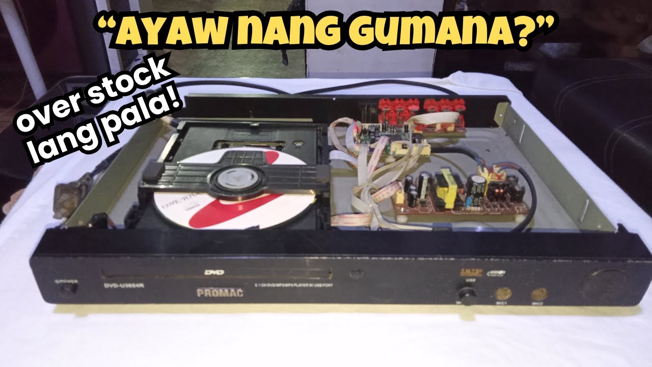 Ganito pa ba ang gamit mo? Buhayin natin ang Lumang Promac DVD Player! (Overstock Lang!)