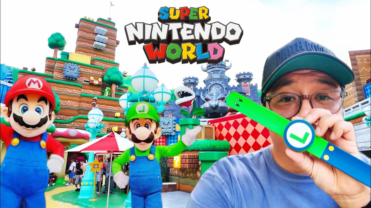 Conocimos el MUNDO de  MARIO BROS  🍄 |  UNIVERSAL STUDIOS