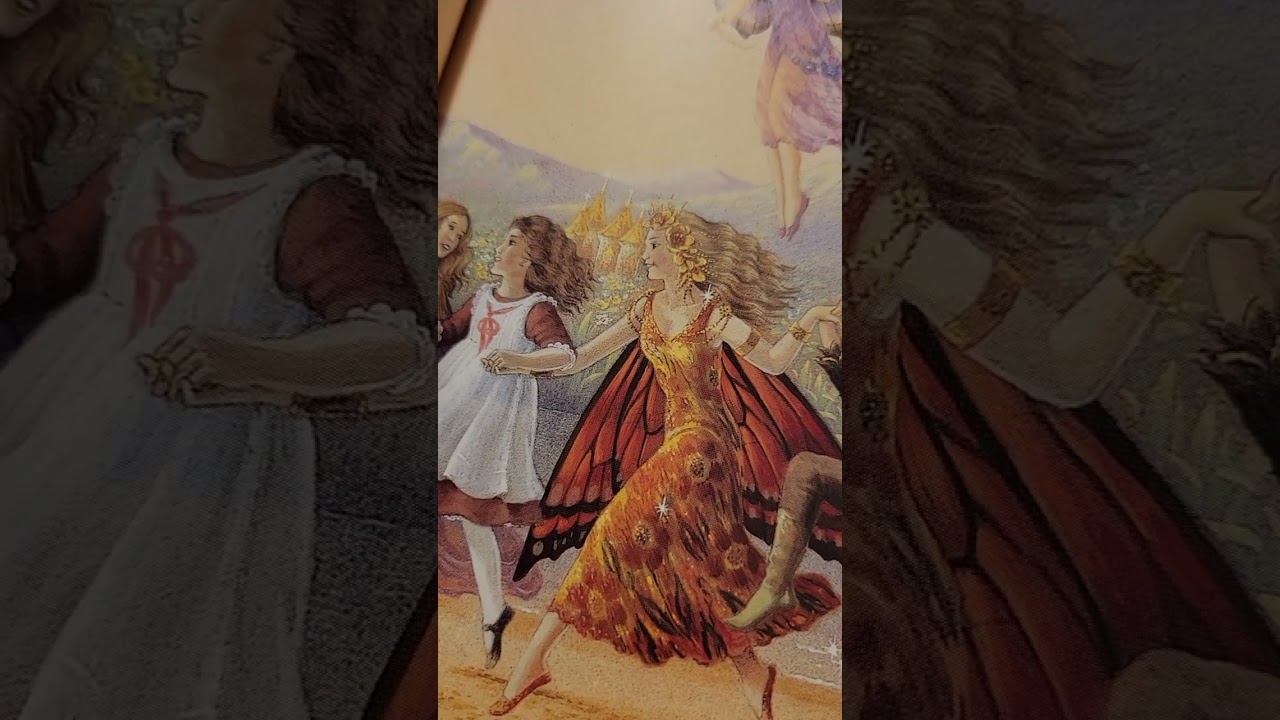 ASMR Fairy book art tour