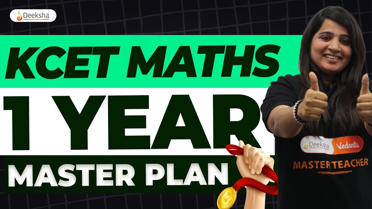 KCET 2025 Maths Preparation Strategy to Score 50+ Marks