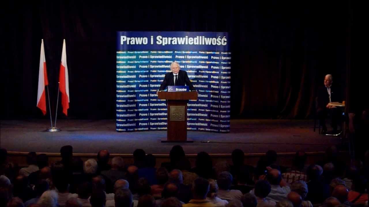 20 07 2013 Brzoz&oacute;w spotkanie z Jarosławem Kaczyńskim RY SA TV