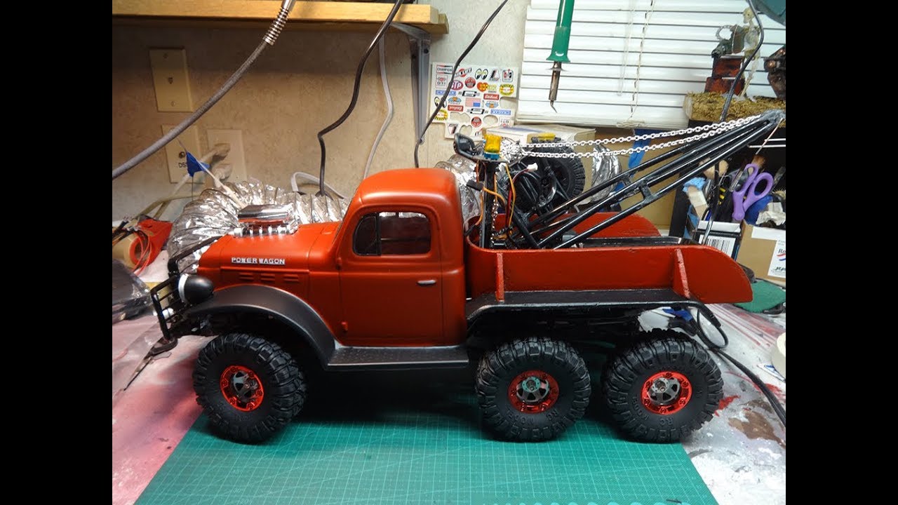 1946 Dodge Power Wagon RC Wrecker Part 11