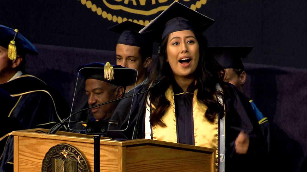 2019 Ag & Environmental Sciences 9AM Student Speaker –Graciela Barajas -June 16, 2019