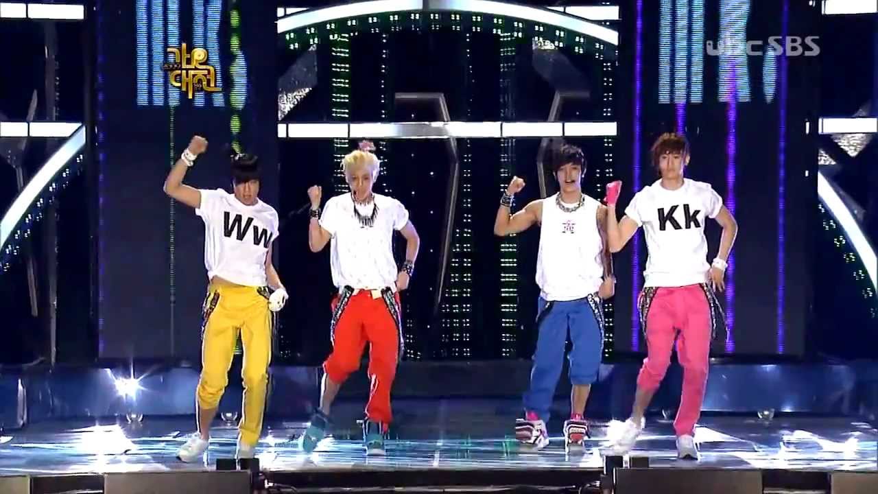 [HD] 2PM & B2ST - Mister (090929 SBS Gayo Deajun)