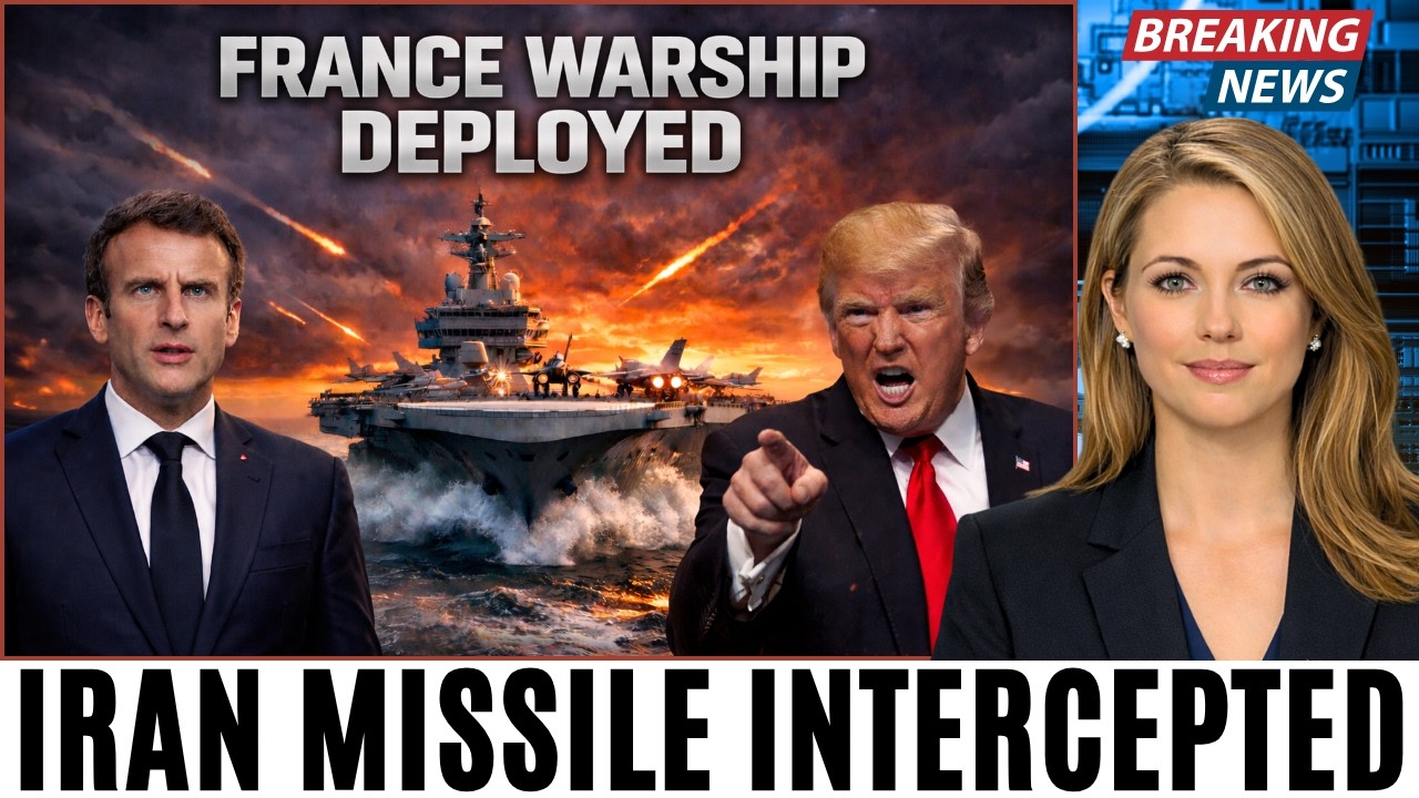 NATO JOINS THE WAR: FRANCE LAUNCHES AIRCRAFT CARRIER AS IRAN MISSILE HITS MEDITERRANEAN