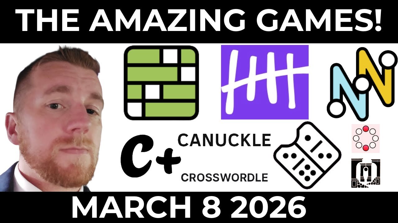 Why is the Hang Five solve rate so low? - Mar 8 2026 - The Amazing Games ft Hang Five and Strands