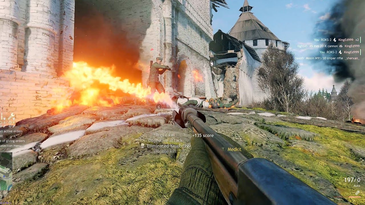 Enlisted: Monastery - Battle For Moscow Gameplay [1440p 60FPS]