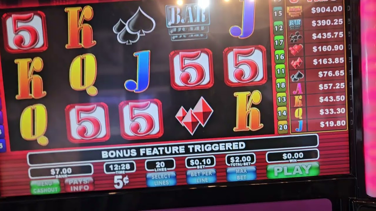 Big City 5's Max bet bonus with retrigger